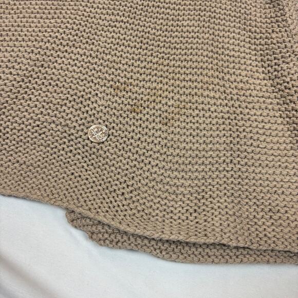 Isabel Marant Chunky Knit Belted Cardigan Shawl Collar Women's 2/M - Picture 9 of 11